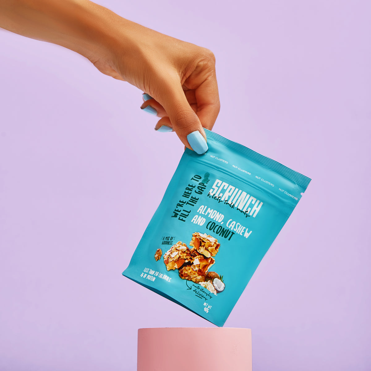 Almond, Cashew & Coconut Clusters - Box of 6 x 200g
