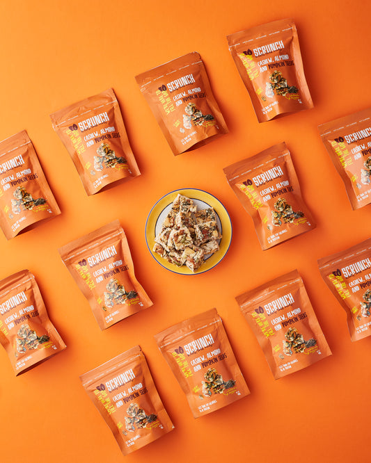 Cashew, Almond & Pumpkin Seed Clusters - Box of 12 x 40g
