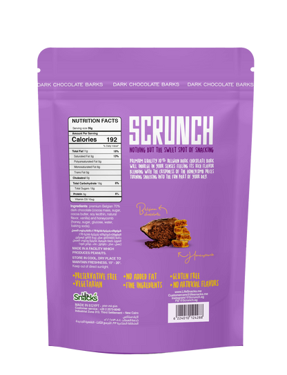 Belgian Dark Chocolate Honeycomb Barks