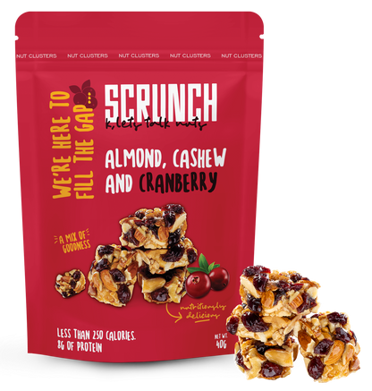 Almond, Cashew, Cranberry Clusters