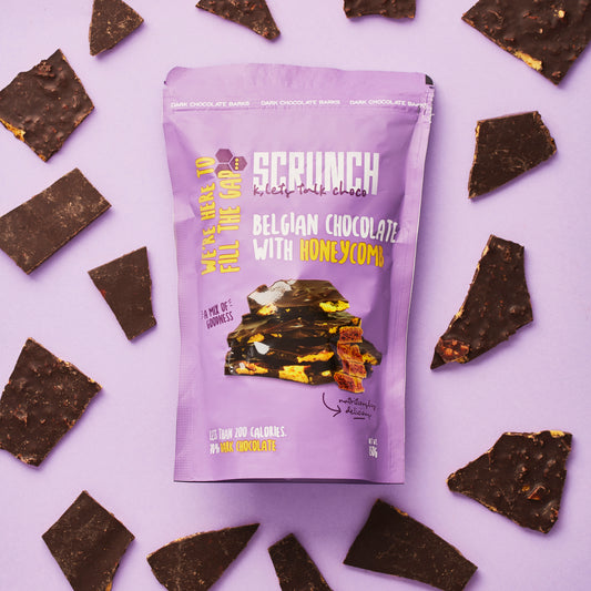 Belgian Dark Chocolate Honeycomb Barks