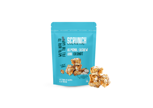 Almond, Cashew & Coconut Clusters - 200g