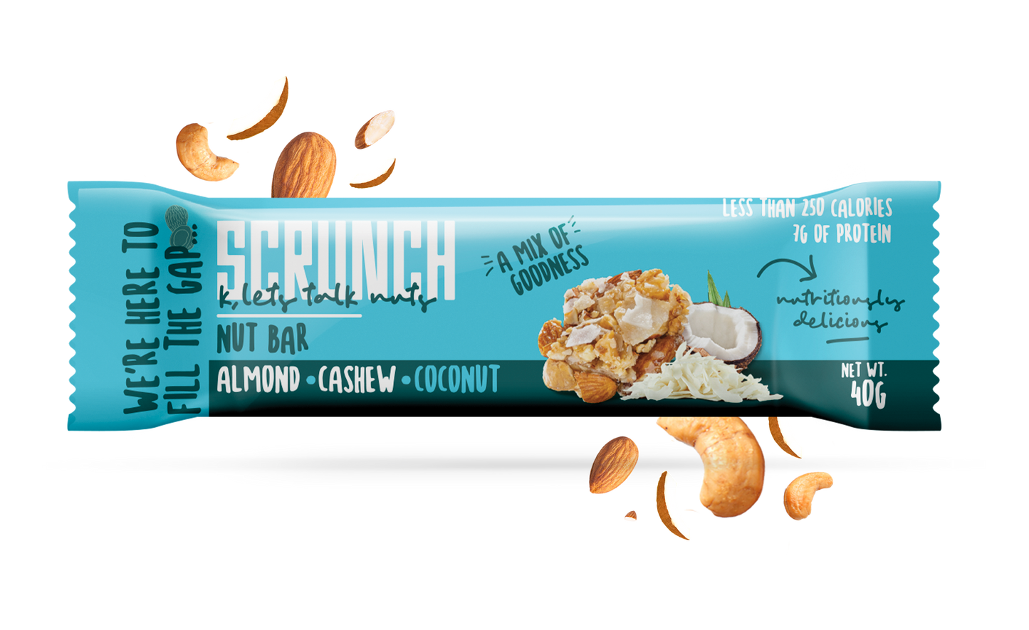 Almond, Cashew & Coconut Bar