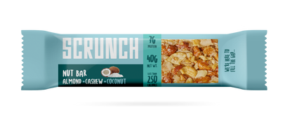 Almond, Cashew & Coconut Bar - Box of 12 x 40g