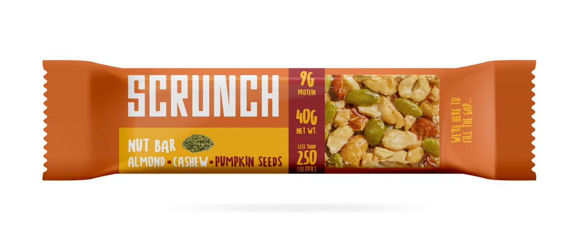 Cashew, Almond & Pumpkin Seed Bar - Box of 12 x 40g