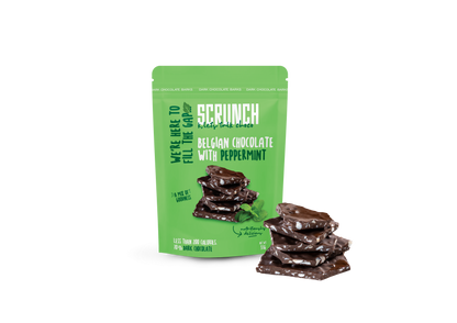 Belgian Dark Chocolate Peppermint Barks