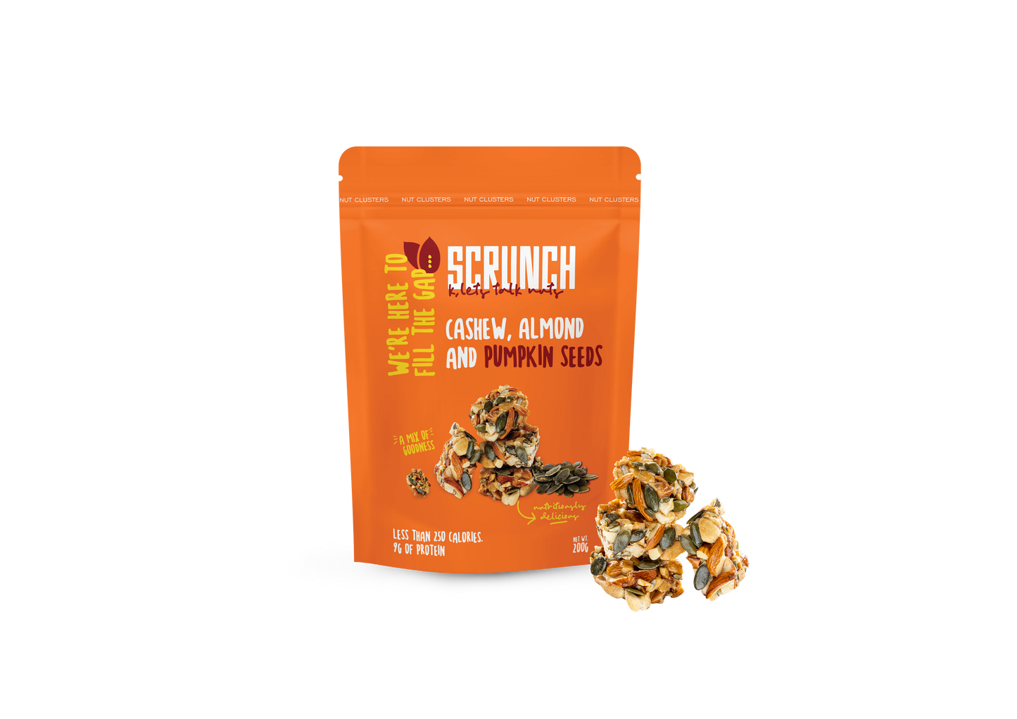 Cashew, Almond & Pumpkin Seed Clusters