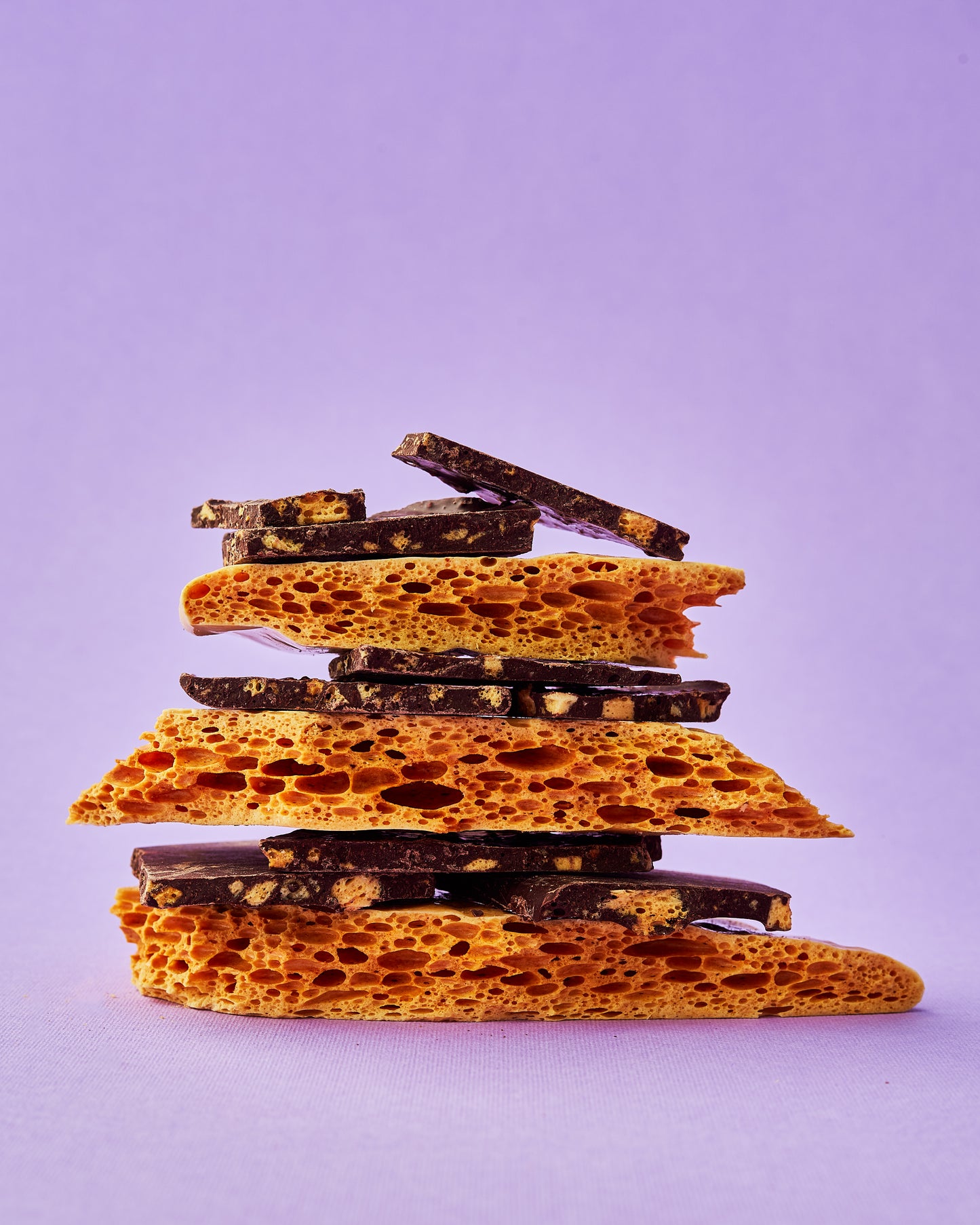 Belgian Dark Chocolate Honeycomb Barks
