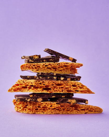 Belgian Dark Chocolate Honeycomb Barks