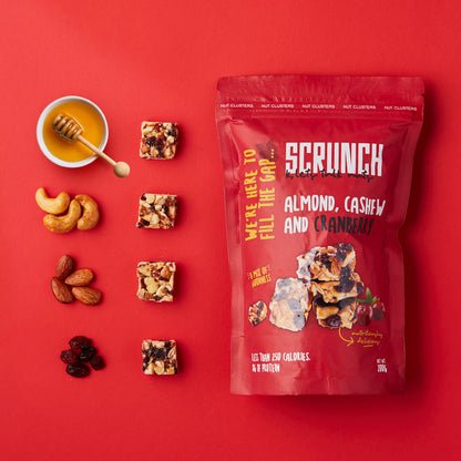 Almond, Cashew, Cranberry Clusters