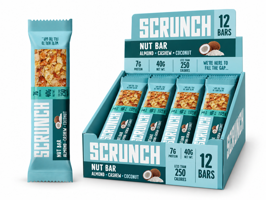 Almond, Cashew & Coconut Bar - Box of 12 x 40g